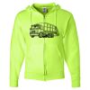 Unisex NuBlend® Full-Zip Hooded Sweatshirt Thumbnail