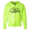 Unisex NuBlend® Full-Zip Hooded Sweatshirt Thumbnail