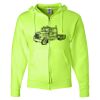 Unisex NuBlend® Full-Zip Hooded Sweatshirt Thumbnail