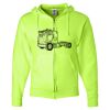 Unisex NuBlend® Full-Zip Hooded Sweatshirt Thumbnail