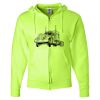 Unisex NuBlend® Full-Zip Hooded Sweatshirt Thumbnail
