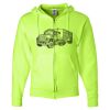 Unisex NuBlend® Full-Zip Hooded Sweatshirt Thumbnail