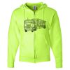 Unisex NuBlend® Full-Zip Hooded Sweatshirt Thumbnail