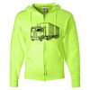 Unisex NuBlend® Full-Zip Hooded Sweatshirt Thumbnail