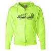 Unisex NuBlend® Full-Zip Hooded Sweatshirt Thumbnail