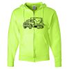 Unisex NuBlend® Full-Zip Hooded Sweatshirt Thumbnail