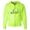Unisex NuBlend® Full-Zip Hooded Sweatshirt Thumbnail
