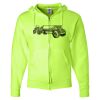 Unisex NuBlend® Full-Zip Hooded Sweatshirt Thumbnail