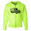 Unisex NuBlend® Full-Zip Hooded Sweatshirt Thumbnail