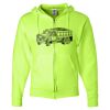 Unisex NuBlend® Full-Zip Hooded Sweatshirt Thumbnail