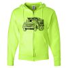 Unisex NuBlend® Full-Zip Hooded Sweatshirt Thumbnail