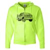 Unisex NuBlend® Full-Zip Hooded Sweatshirt Thumbnail