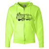 Unisex NuBlend® Full-Zip Hooded Sweatshirt Thumbnail
