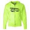 Unisex NuBlend® Full-Zip Hooded Sweatshirt Thumbnail