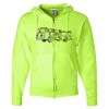 Unisex NuBlend® Full-Zip Hooded Sweatshirt Thumbnail