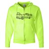 Unisex NuBlend® Full-Zip Hooded Sweatshirt Thumbnail