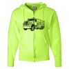 Unisex NuBlend® Full-Zip Hooded Sweatshirt Thumbnail