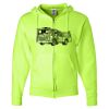 Unisex NuBlend® Full-Zip Hooded Sweatshirt Thumbnail