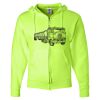 Unisex NuBlend® Full-Zip Hooded Sweatshirt Thumbnail