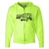 Unisex NuBlend® Full-Zip Hooded Sweatshirt Thumbnail