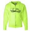 Unisex NuBlend® Full-Zip Hooded Sweatshirt Thumbnail