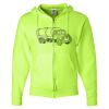 Unisex NuBlend® Full-Zip Hooded Sweatshirt Thumbnail