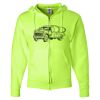Unisex NuBlend® Full-Zip Hooded Sweatshirt Thumbnail