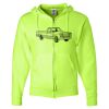 Unisex NuBlend® Full-Zip Hooded Sweatshirt Thumbnail