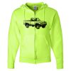 Unisex NuBlend® Full-Zip Hooded Sweatshirt Thumbnail