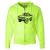 Unisex NuBlend® Full-Zip Hooded Sweatshirt Thumbnail
