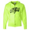 Unisex NuBlend® Full-Zip Hooded Sweatshirt Thumbnail
