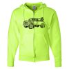 Unisex NuBlend® Full-Zip Hooded Sweatshirt Thumbnail