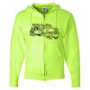 Unisex NuBlend® Full-Zip Hooded Sweatshirt Thumbnail