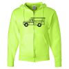 Unisex NuBlend® Full-Zip Hooded Sweatshirt Thumbnail