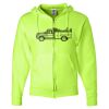 Unisex NuBlend® Full-Zip Hooded Sweatshirt Thumbnail