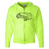 Unisex NuBlend® Full-Zip Hooded Sweatshirt Thumbnail