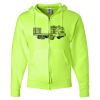 Unisex NuBlend® Full-Zip Hooded Sweatshirt Thumbnail