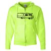 Unisex NuBlend® Full-Zip Hooded Sweatshirt Thumbnail