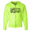 Unisex NuBlend® Full-Zip Hooded Sweatshirt Thumbnail