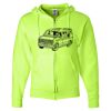 Unisex NuBlend® Full-Zip Hooded Sweatshirt Thumbnail