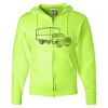 Unisex NuBlend® Full-Zip Hooded Sweatshirt Thumbnail