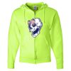 Unisex NuBlend® Full-Zip Hooded Sweatshirt Thumbnail