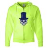 Unisex NuBlend® Full-Zip Hooded Sweatshirt Thumbnail