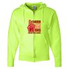 Unisex NuBlend® Full-Zip Hooded Sweatshirt Thumbnail