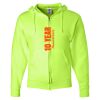 Unisex NuBlend® Full-Zip Hooded Sweatshirt Thumbnail
