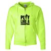 Unisex NuBlend® Full-Zip Hooded Sweatshirt Thumbnail