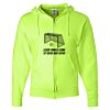 Unisex NuBlend® Full-Zip Hooded Sweatshirt Thumbnail