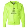 Unisex NuBlend® Full-Zip Hooded Sweatshirt Thumbnail