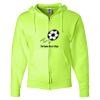 Unisex NuBlend® Full-Zip Hooded Sweatshirt Thumbnail