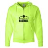 Unisex NuBlend® Full-Zip Hooded Sweatshirt Thumbnail